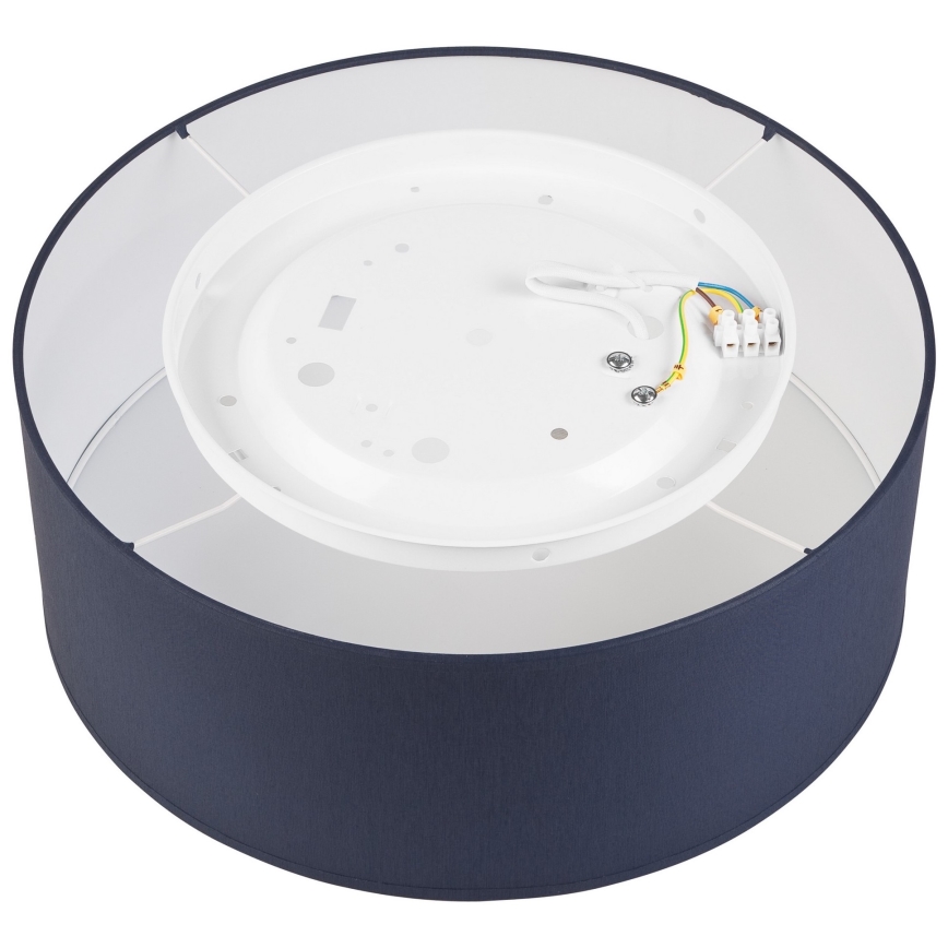 Plafonjera SIRJA PASTEL 1xE27/60W/230V pr. 35 cm tamno plavi