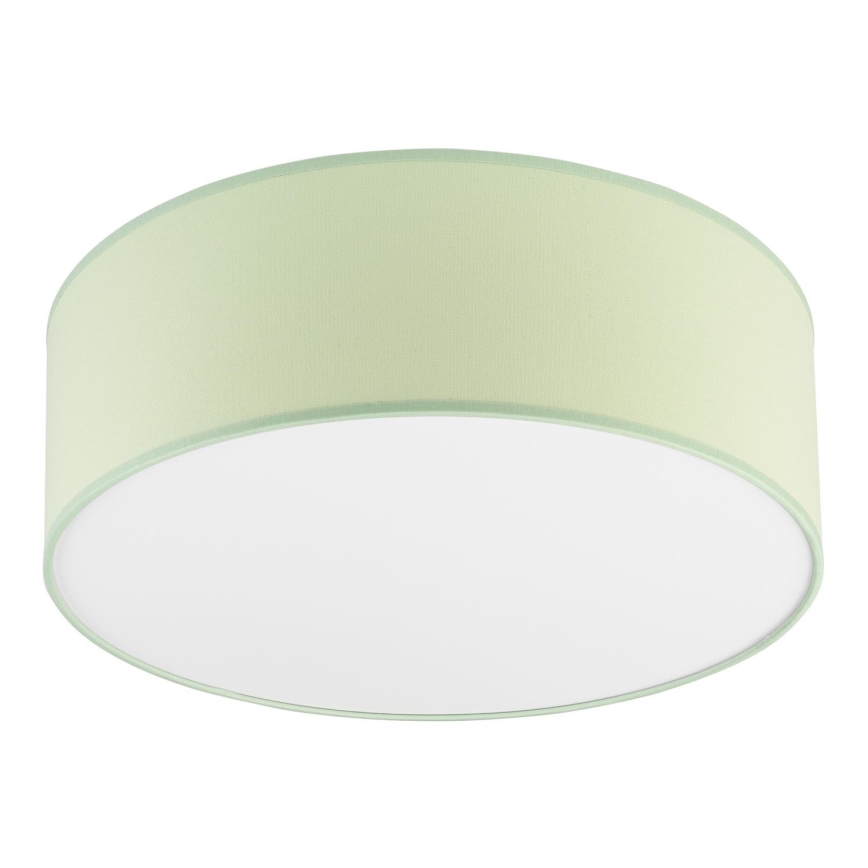 Plafonjera SIRJA PASTEL 1xE27/60W/230V pr. 35 cm zelena