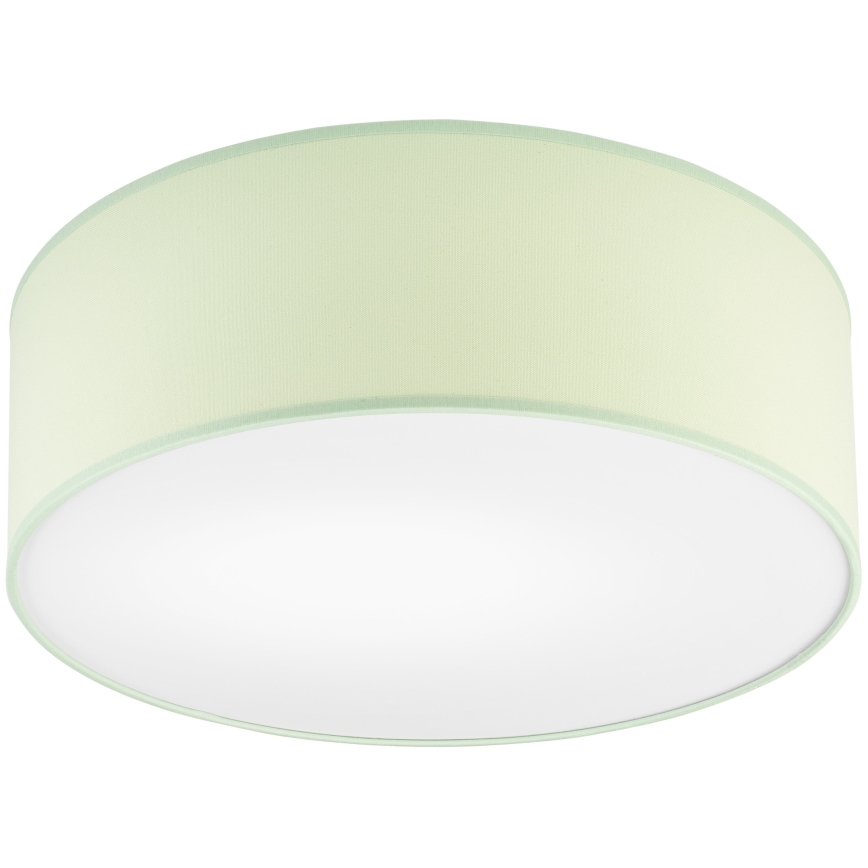 Plafonjera SIRJA PASTEL 1xE27/60W/230V pr. 35 cm zelena