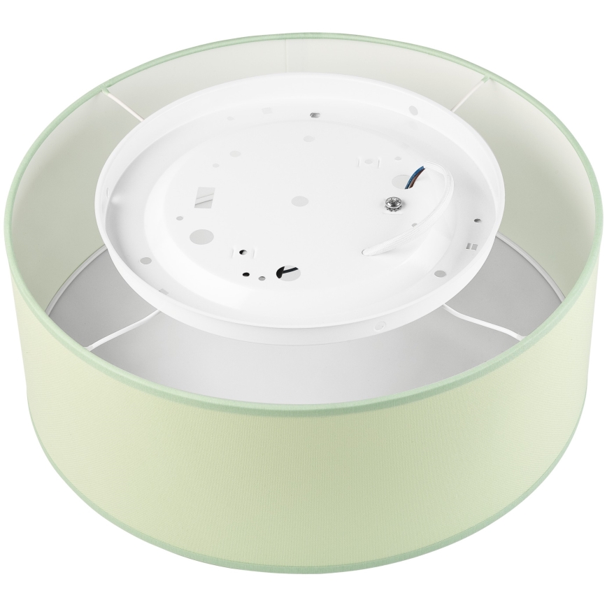 Plafonjera SIRJA PASTEL 1xE27/60W/230V pr. 35 cm zelena