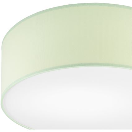 Plafonjera SIRJA PASTEL 1xE27/60W/230V pr. 35 cm zelena