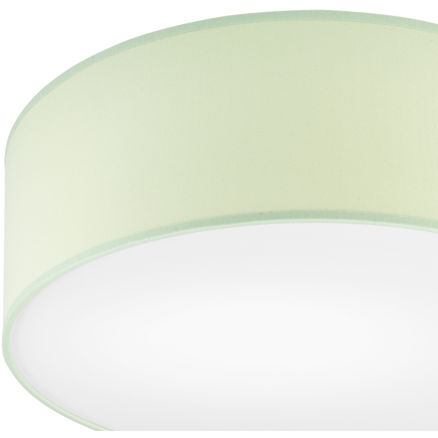 Plafonjera SIRJA PASTEL 1xE27/60W/230V pr. 35 cm zelena