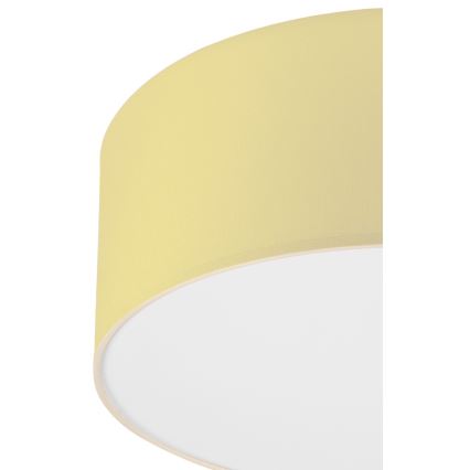 Plafonjera SIRJA PASTEL 1xE27/60W/230V pr. 35 cm žuta