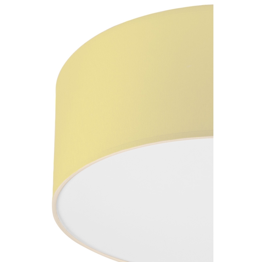 Plafonjera SIRJA PASTEL 1xE27/60W/230V pr. 35 cm žuta