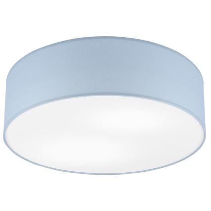 Plafonjera SIRJA PASTEL 2xE27/60W/230V pr. 45 cm plava