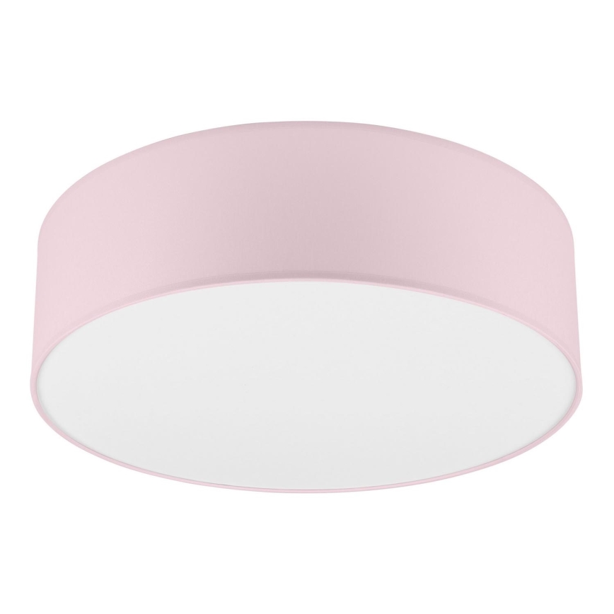 Plafonjera SIRJA PASTEL 2xE27/60W/230V pr. 45 cm roze