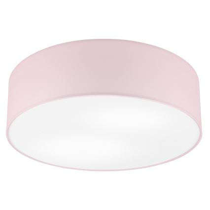 Plafonjera SIRJA PASTEL 2xE27/60W/230V pr. 45 cm roze