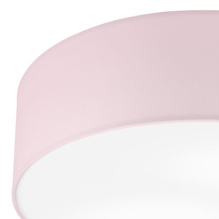 Plafonjera SIRJA PASTEL 2xE27/60W/230V pr. 45 cm roze
