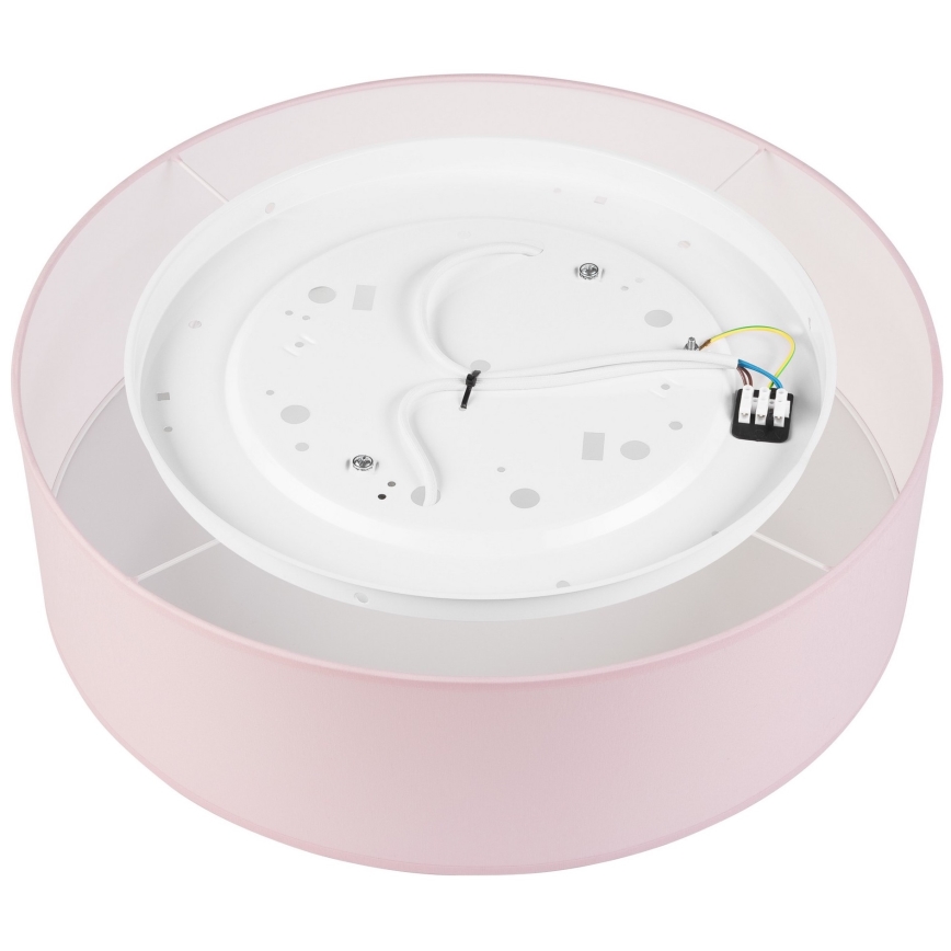 Plafonjera SIRJA PASTEL 2xE27/60W/230V pr. 45 cm roze