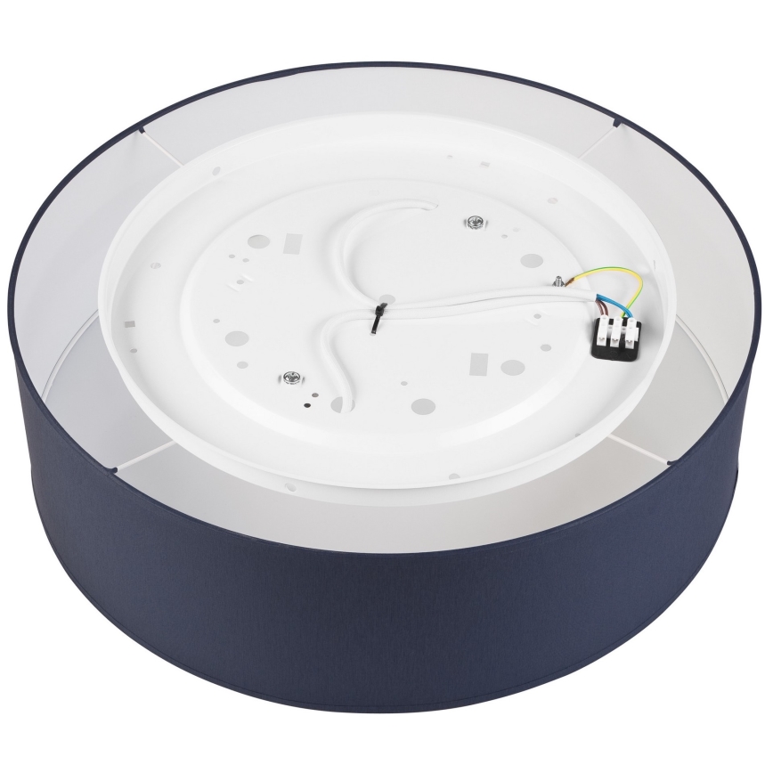 Plafonjera SIRJA PASTEL 2xE27/60W/230V pr. 45 cm tamno plavi