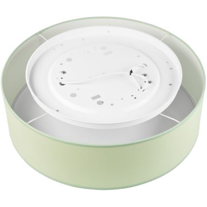 Plafonjera SIRJA PASTEL 2xE27/60W/230V pr. 45 cm zelena