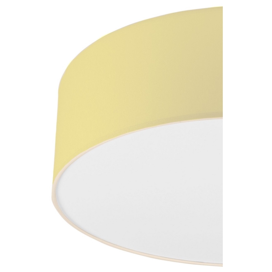 Plafonjera SIRJA PASTEL 2xE27/60W/230V pr. 45 cm žuta
