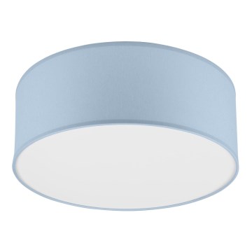 Plafonjera SIRJA PASTEL DOUBLE 2xE27/15W/230V pr. 35 cm plava