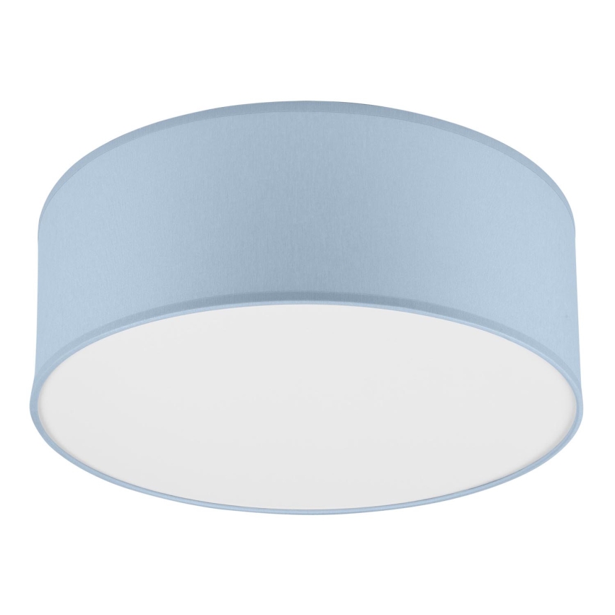 Plafonjera SIRJA PASTEL DOUBLE 2xE27/15W/230V pr. 35 cm plava