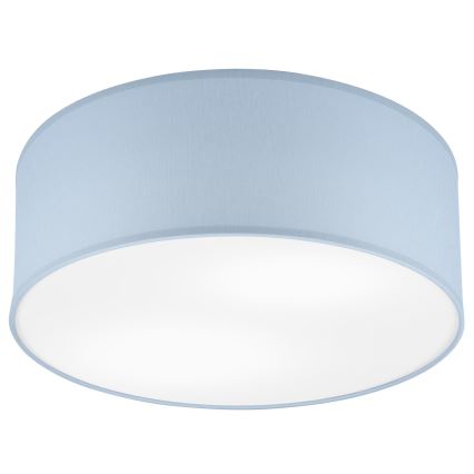 Plafonjera SIRJA PASTEL DOUBLE 2xE27/15W/230V pr. 35 cm plava