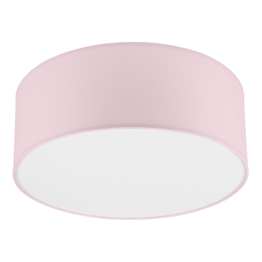 Plafonjera SIRJA PASTEL DOUBLE 2xE27/15W/230V pr. 35 cm roze