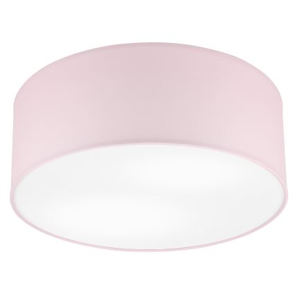 Plafonjera SIRJA PASTEL DOUBLE 2xE27/15W/230V pr. 35 cm roze