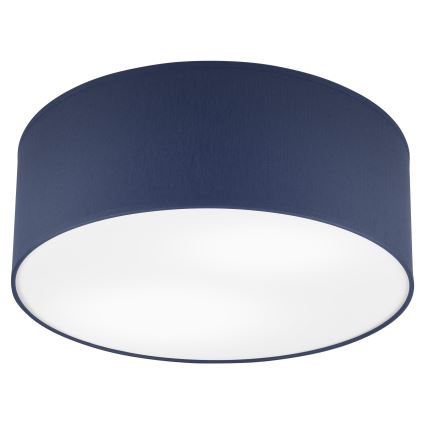 Plafonjera SIRJA PASTEL DOUBLE 2xE27/15W/230V pr. 35 cm tamno plavi