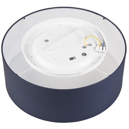 Plafonjera SIRJA PASTEL DOUBLE 2xE27/15W/230V pr. 35 cm tamno plavi