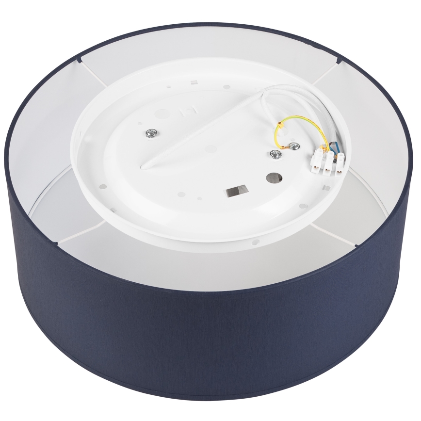 Plafonjera SIRJA PASTEL DOUBLE 2xE27/15W/230V pr. 35 cm tamno plavi