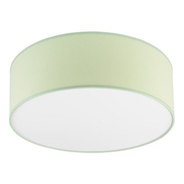 Plafonjera SIRJA PASTEL DOUBLE 2xE27/15W/230V pr. 35 cm zelena