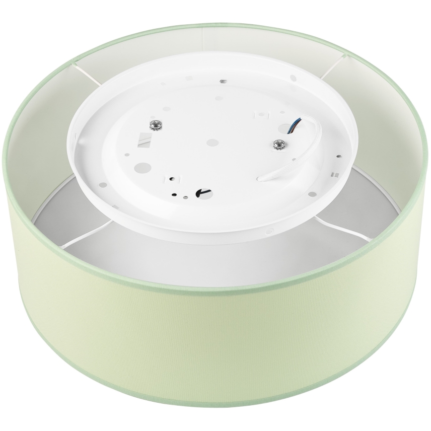 Plafonjera SIRJA PASTEL DOUBLE 2xE27/15W/230V pr. 35 cm zelena