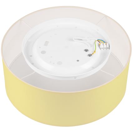 Plafonjera SIRJA PASTEL DOUBLE 2xE27/15W/230V pr. 35 cm žuta