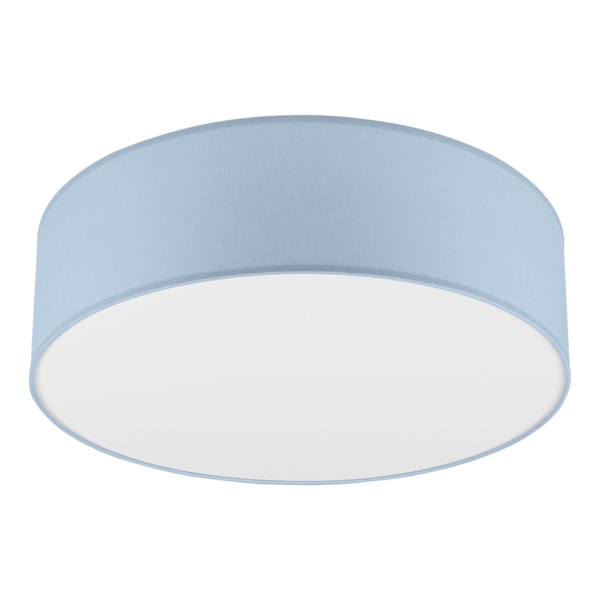 Plafonjera SIRJA PASTEL DOUBLE 4xE27/15W/230V pr. 45 cm plava