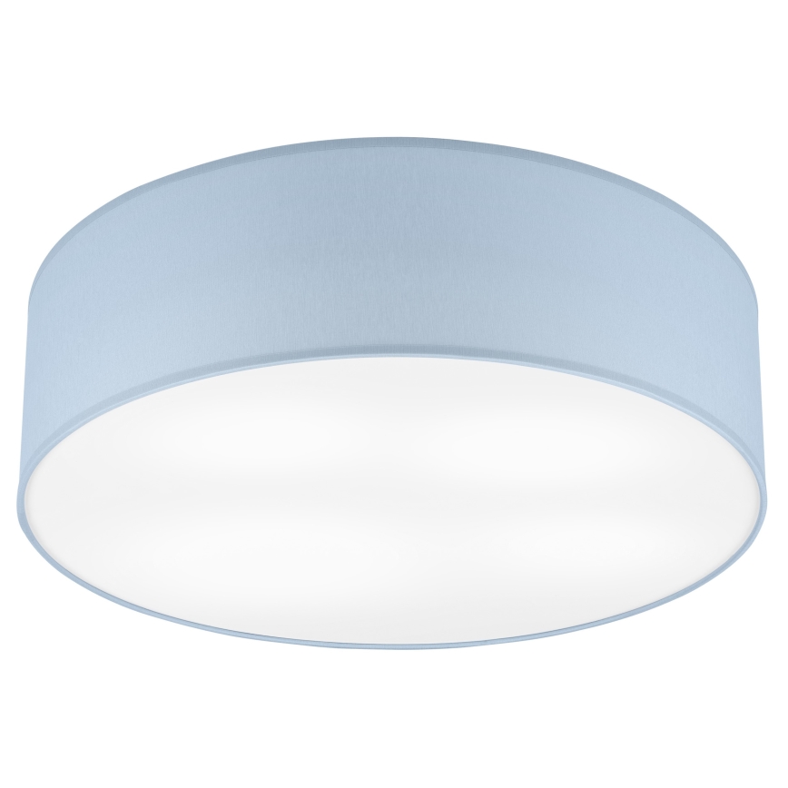 Plafonjera SIRJA PASTEL DOUBLE 4xE27/15W/230V pr. 45 cm plava
