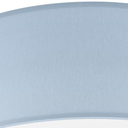 Plafonjera SIRJA PASTEL DOUBLE 4xE27/15W/230V pr. 45 cm plava