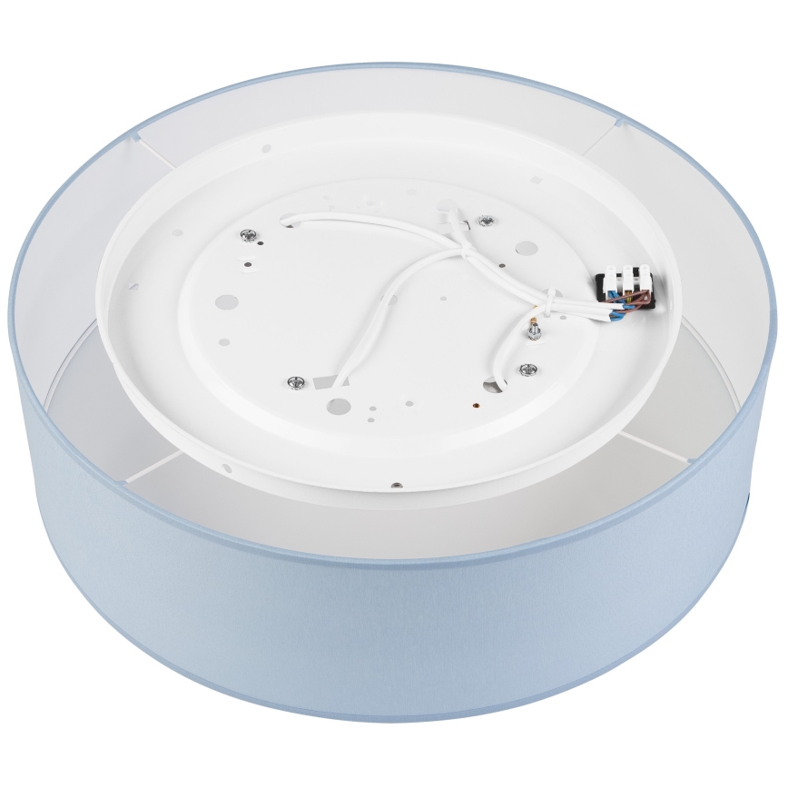 Plafonjera SIRJA PASTEL DOUBLE 4xE27/15W/230V pr. 45 cm plava