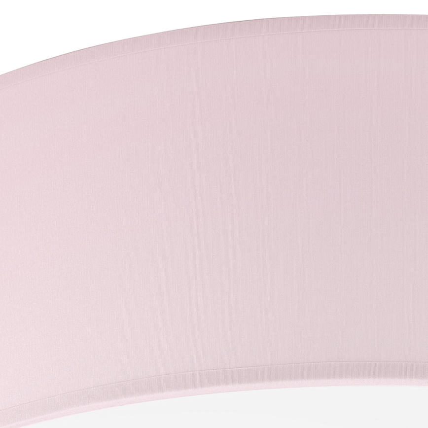 Plafonjera SIRJA PASTEL DOUBLE 4xE27/15W/230V pr. 45 cm roze