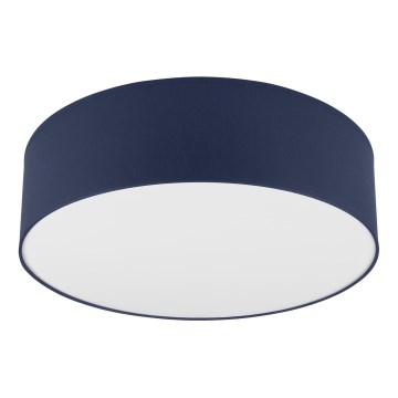 Plafonjera SIRJA PASTEL DOUBLE 4xE27/15W/230V pr. 45 cm tamno plavi