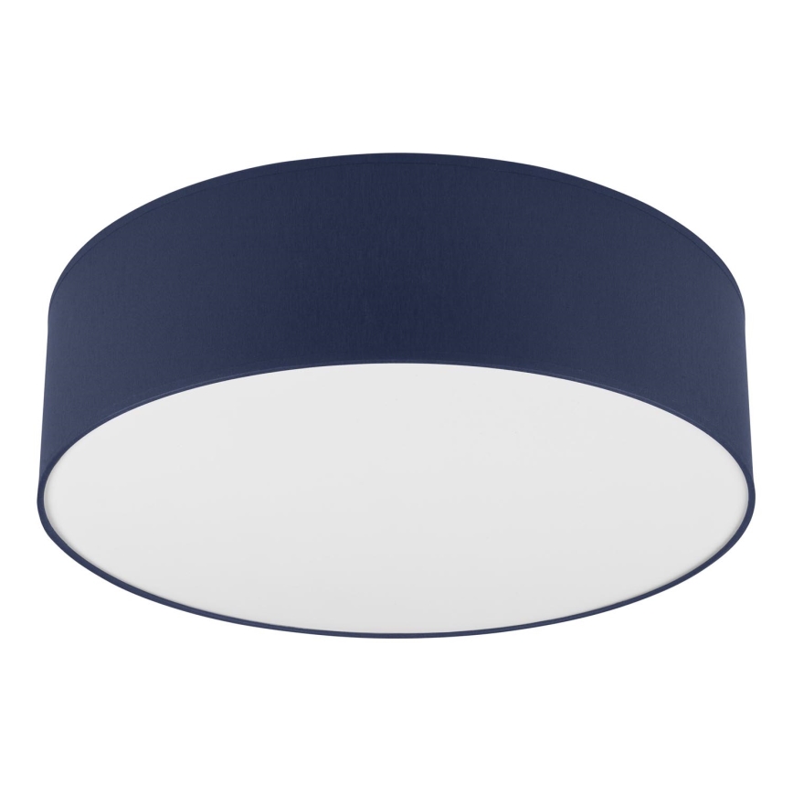Plafonjera SIRJA PASTEL DOUBLE 4xE27/15W/230V pr. 45 cm tamno plavi