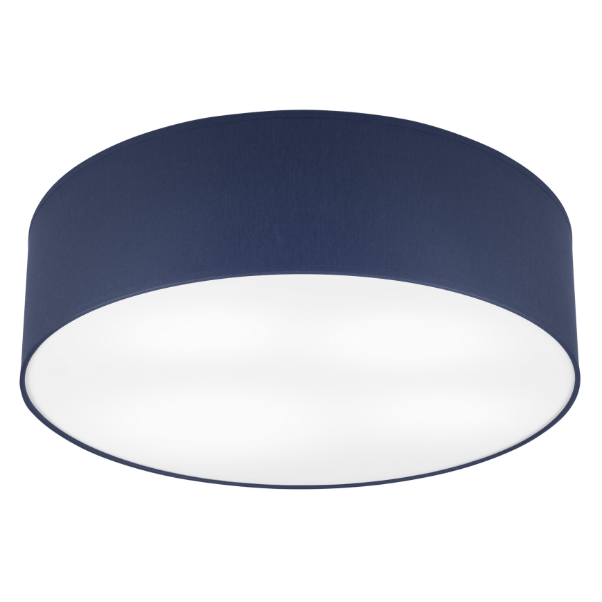 Plafonjera SIRJA PASTEL DOUBLE 4xE27/15W/230V pr. 45 cm tamno plavi