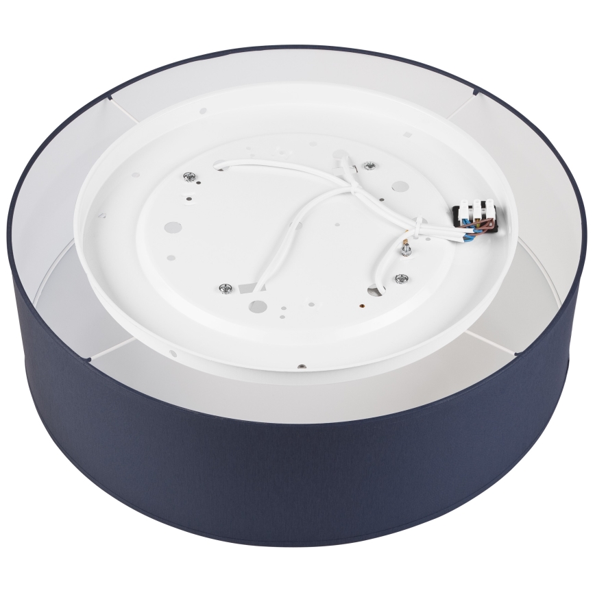 Plafonjera SIRJA PASTEL DOUBLE 4xE27/15W/230V pr. 45 cm tamno plavi