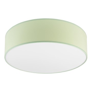 Plafonjera SIRJA PASTEL DOUBLE 4xE27/15W/230V pr. 45 cm zelena