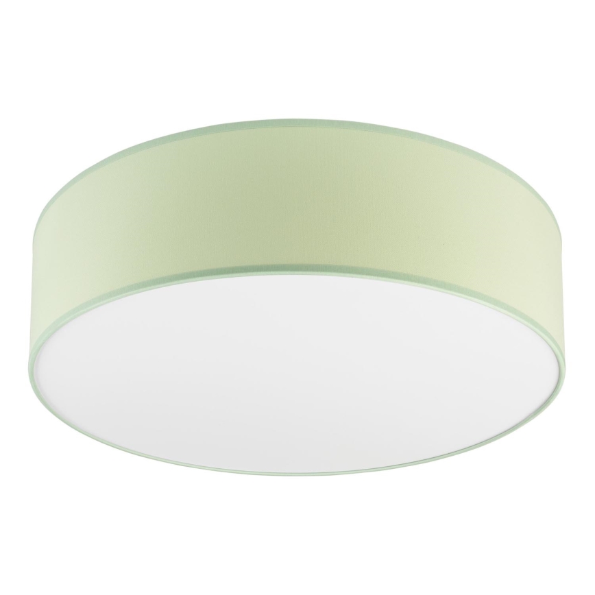 Plafonjera SIRJA PASTEL DOUBLE 4xE27/15W/230V pr. 45 cm zelena