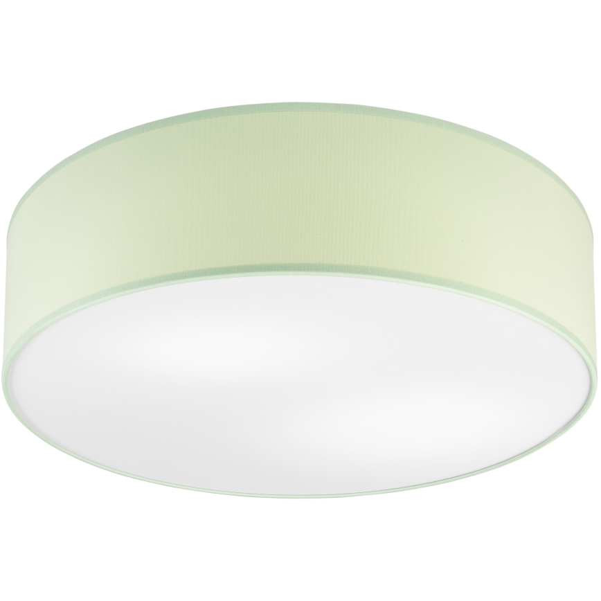 Plafonjera SIRJA PASTEL DOUBLE 4xE27/15W/230V pr. 45 cm zelena