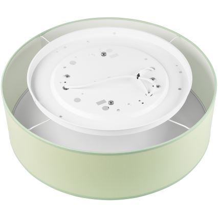 Plafonjera SIRJA PASTEL DOUBLE 4xE27/15W/230V pr. 45 cm zelena