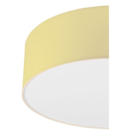 Plafonjera SIRJA PASTEL DOUBLE 4xE27/15W/230V pr. 45 cm žuta