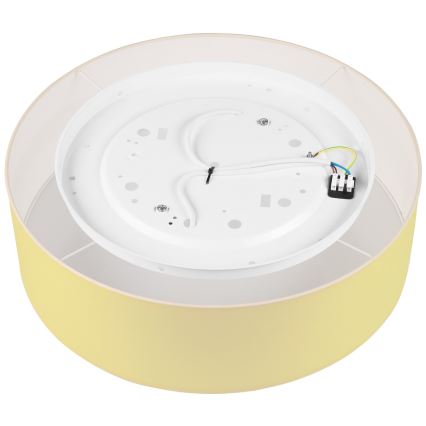 Plafonjera SIRJA PASTEL DOUBLE 4xE27/15W/230V pr. 45 cm žuta