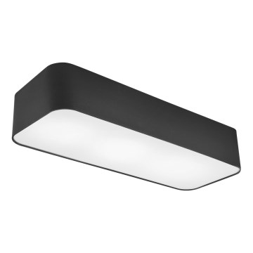 Plafonjera SIRJA SQUARE 3xE27/15W/230V crni