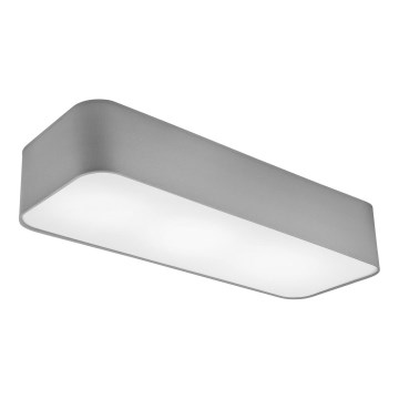 Plafonjera SIRJA SQUARE 3xE27/15W/230V siv