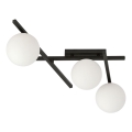 Plafonjera SMART 3xE14/10W/230V crni/bela