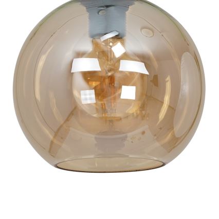 Plafonjera SOFIA 1xE27/60W/230V braon