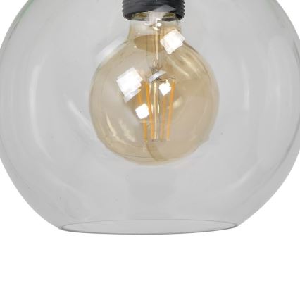 Plafonjera SOFIA 1xE27/60W/230V prozirna