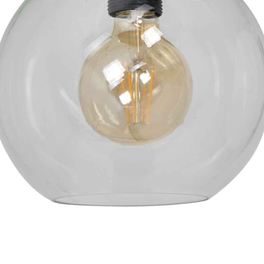 Plafonjera SOFIA 1xE27/60W/230V prozirna