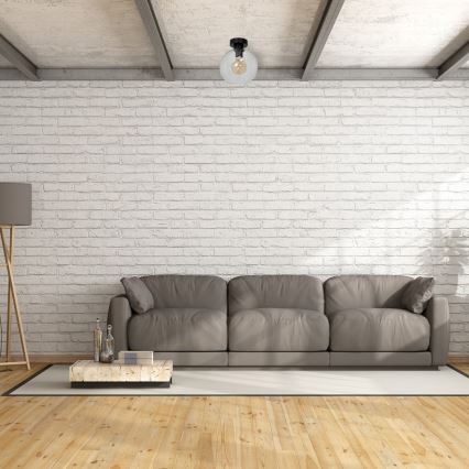 Plafonjera SOFIA 1xE27/60W/230V prozirna