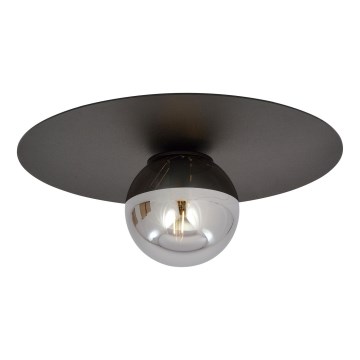 Plafonjera SOLAR 1xE14/10W/230V crni/siv